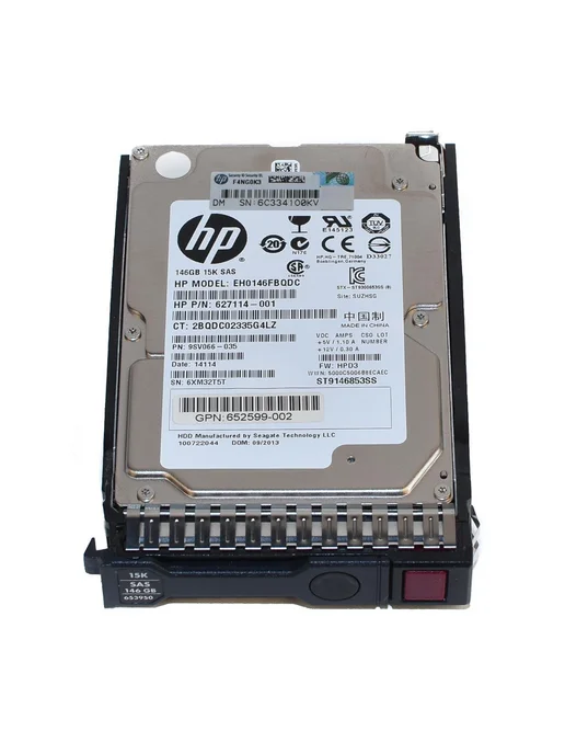 HP 146GB 2.5 SFF SAS 15k