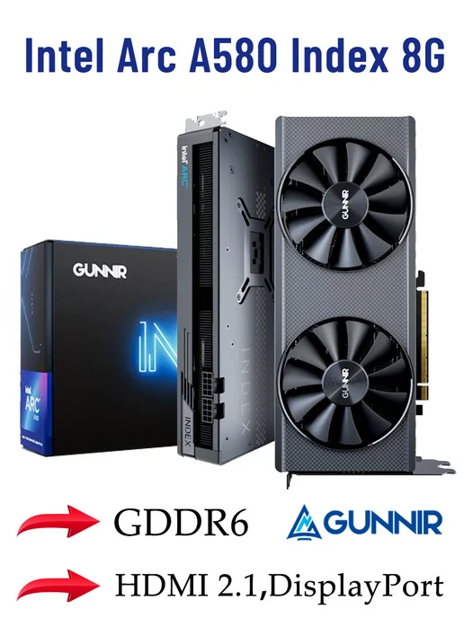 Arc A580 Index 8 GDDR6 HDMI