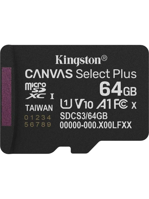 microSDXC 64 Canvas Select Plus SDCS364GBSP