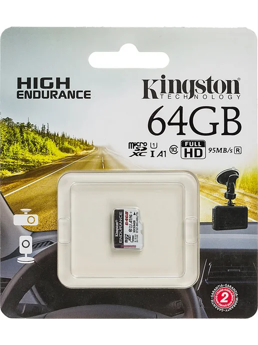 microSDXC High Endurance 64 SDCE U1 Class 10