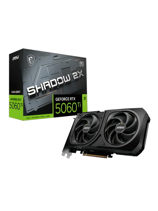 NVIDIA GeForce RTX 5060 Ti Shadow 2X OC Plus 16