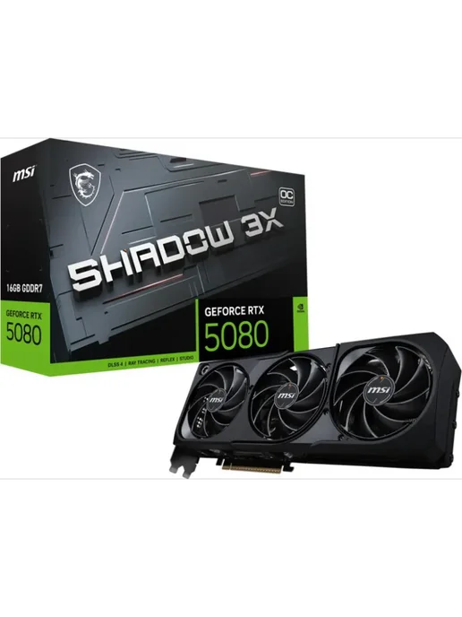 NVIDIA GeForce RTX 5080 Shadow 3X OC 16