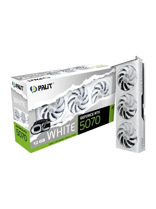 GeForce RTX 5070 WHITE OC 12G